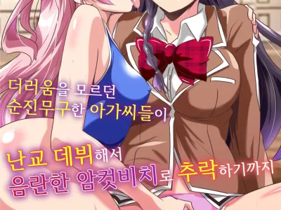 Kegare o Shiranai Junsui Muku na Ojou-sama-tachi ga Rankou Debut shite Midara na Mesu Bitch ni Ochiru made | 더러움을 모르던 순진무구한 아가씨들이 난교 데뷔해서 음란한 암컷비치로 추락하기까지