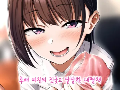 Kouhai Kanojo no Ijiwaru de Amaama na Tekoki Hon | 후배 여친의 짓궂고 달달한 대딸책