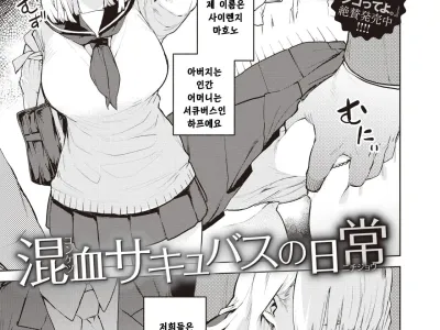 Konketsu Succubus no Nichijou | 혼혈 서큐버스의 일상