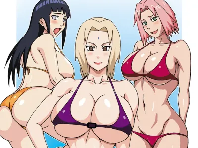 Tsunade no Insuiyoku | 츠나데의 음란 해수욕
