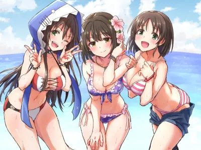 WFD Mizugi Ecchi Matome | WFD 수영복 섹스 모음