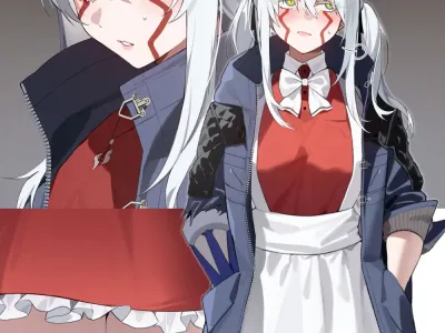 Maid DT female Nero CG