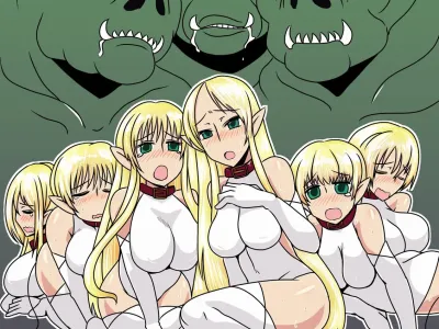 Orc Dakara Elf Osottara Zenin Succubus Datta wa. | 오크니까 엘프를 습격했는데 전부 서큐버스였다