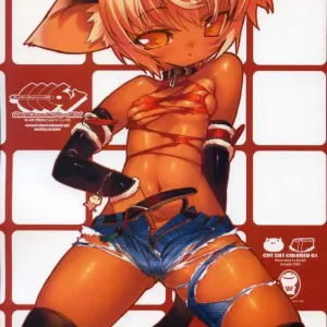 Cut Cat Colored 61