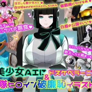 Bishoujo AI ni Dosukebe Learning & Sentai Heroine Harenchi Illust Shuu