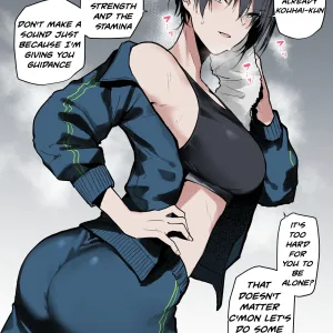 Iyami Tarashii Bukatsu no Senpai Onee-san | Sarcastic club activities senior sister
