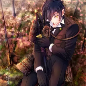 Shokudaikiri Mitsutada x Onna Saniwa no Manga Kimi ga Suki 5