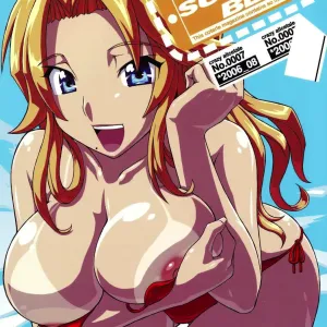 SEXY SUMMER BEACH - This coterie magazine contains so many Rangiku inside. (decensored)