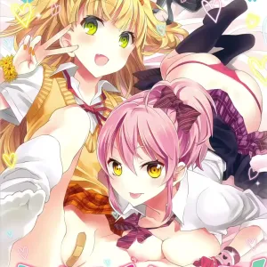 Jougasaki Shimai no Zenryoku Love Attack + Omake bon