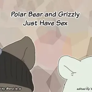 Shirokuma-san to Haiiroguma-san ga Ecchi suru dake | Polar Bear and Grizzly Just Have Sex