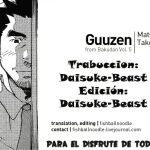 Coincidencia - Takeshi Matsu - Spanish - Yaoi bara