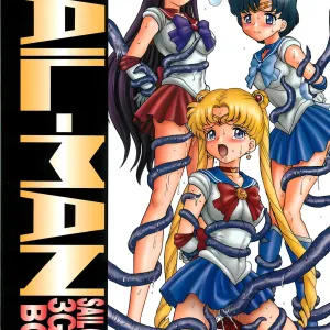 Tail-Man Sailormoon 3Girls Book