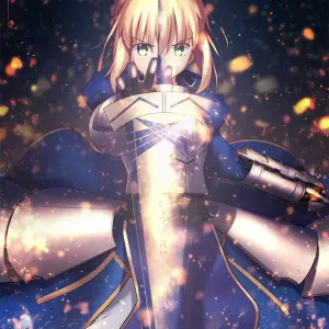 Fate stay nigh saber Avalon(fate stay night)t