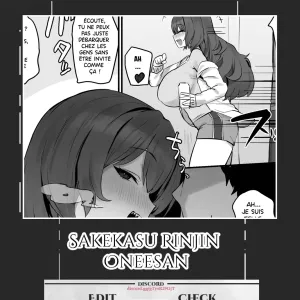 Sakekasu Rinjin Onee-san | Boozehound Girl Next Door